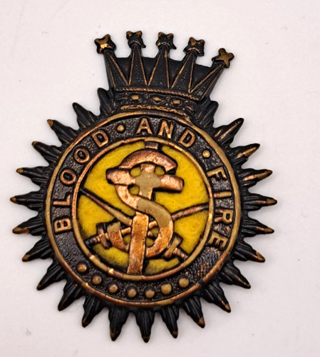 Salvation army cap badge - army,